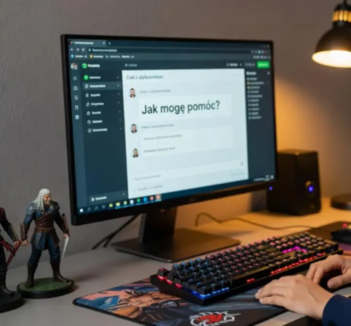 Zespół wsparcia Gaming Resource Portal w kontakcie z graczami